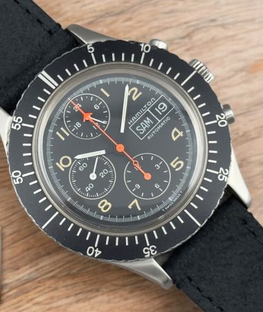 Hamilton chrono pilot lemania 5100 266