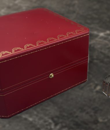 Cartier Santos Galbée 1566 in acciaio e oro: scatola cartier corredo