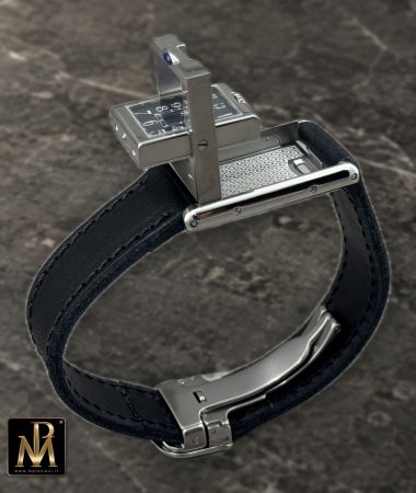 Cartier Tank Basculante 2386 in acciaio: meccanismo cassa ribaltabile