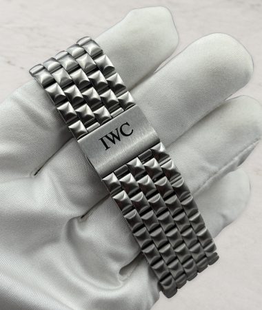 IWC Doppelchronograph 3713 del 1999 – chiusura del bracciale firmata IWC