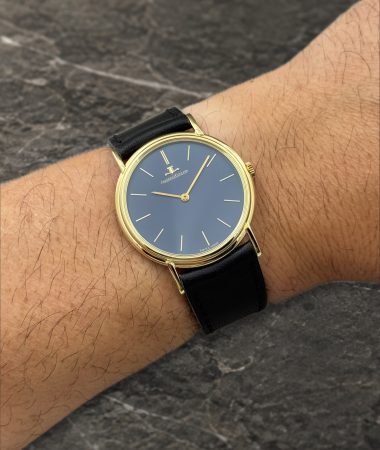 Jaeger-LeCoultre Classic 9131 in oro giallo: orologio al polso