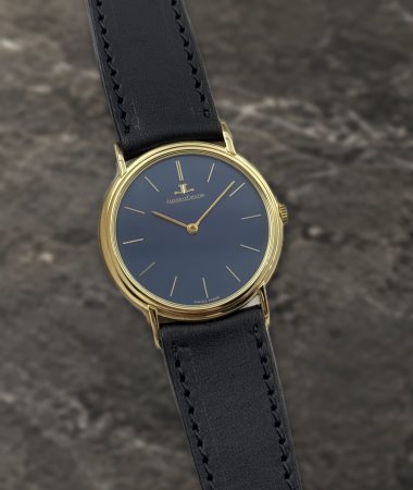 Jaeger-LeCoultre Classic 9131 in oro giallo: quadrante cinturino