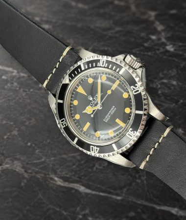 Rolex Submariner 5513 MK5: cassa vista obliqua