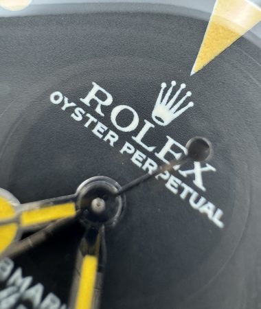 Rolex Submariner 5513 MK5: quadrante marchio