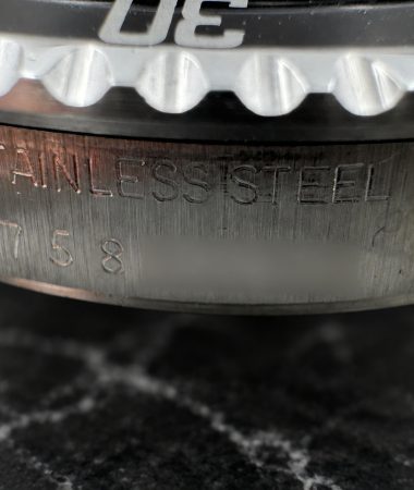 Rolex Submariner 5513 Maxi Dial MK5: seriale tra le anse con ultime quattro cifre oscurate