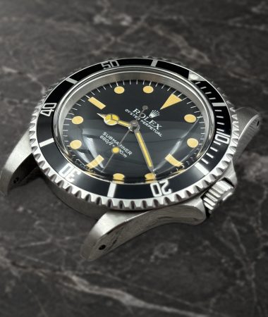 Rolex Submariner 5513 MK5: testa orologio